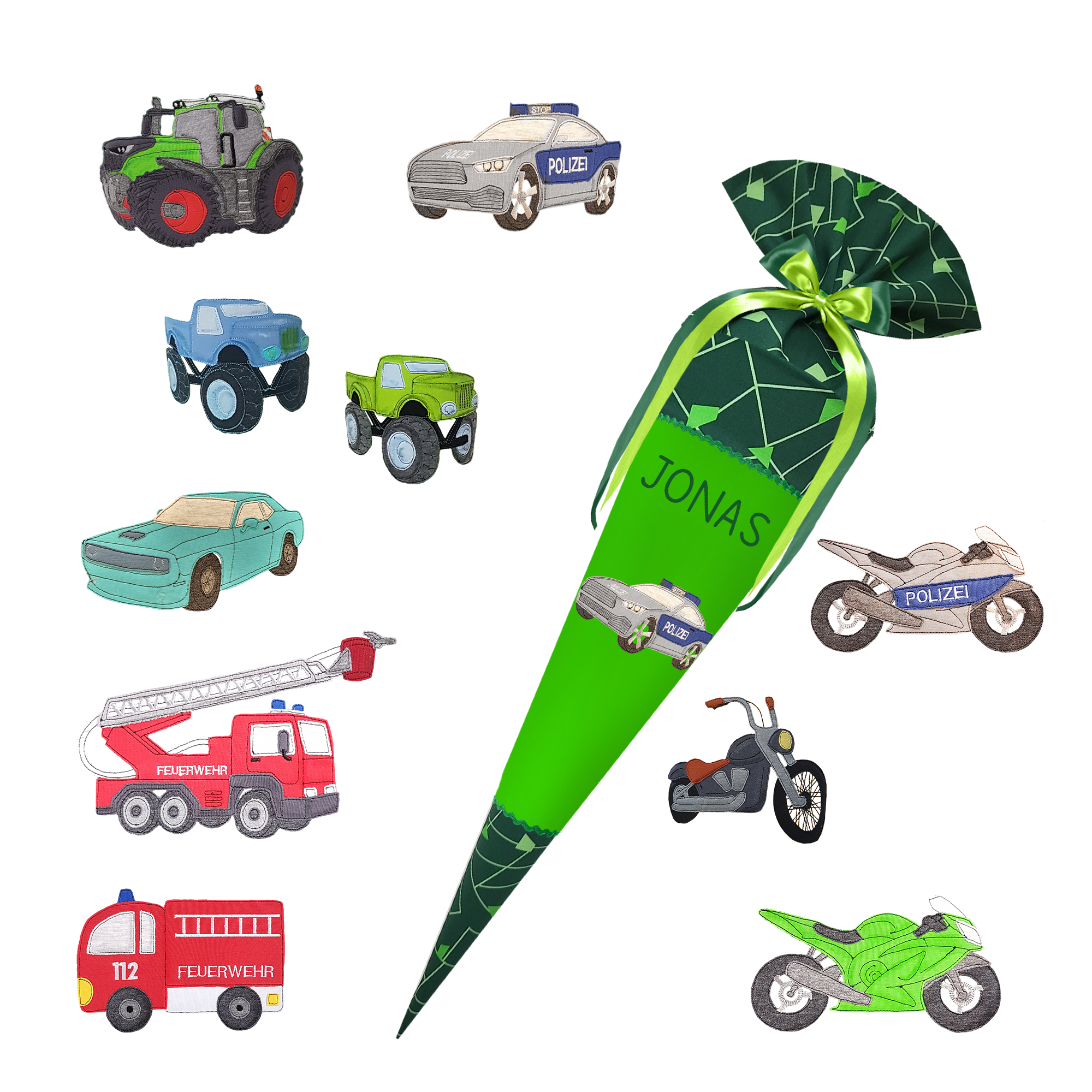 Schultüte passend zum Step by Step - Dino Night Tyro - Ninja – Bild 11