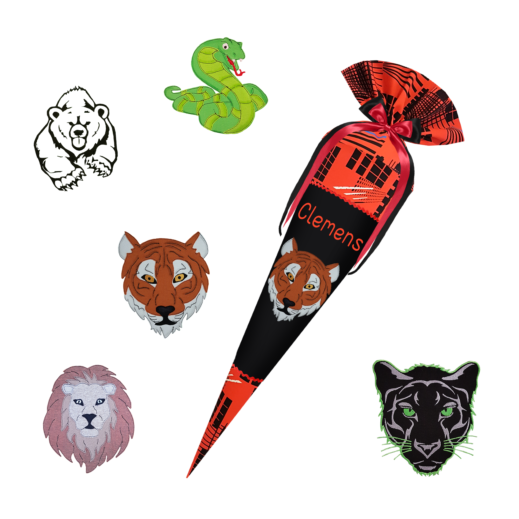 Schultüte passend zum Ergobag - Alarmbäreitschaft - Ninja – Bild 13