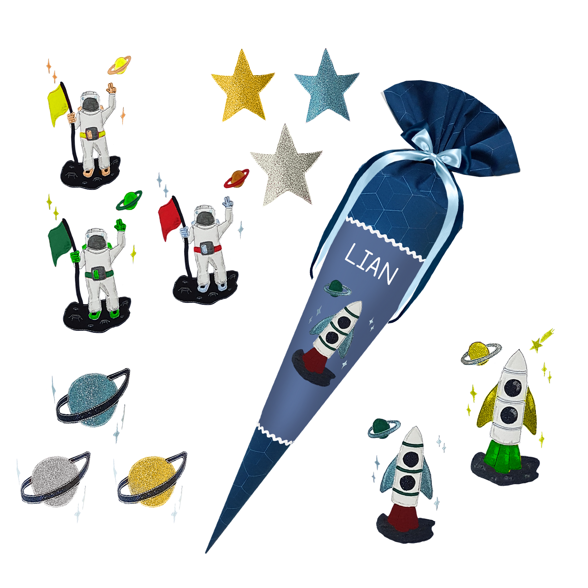 Schultüte passend zum Step by Step - Eldrador, Lava Dragon - Ninja – Bild 13