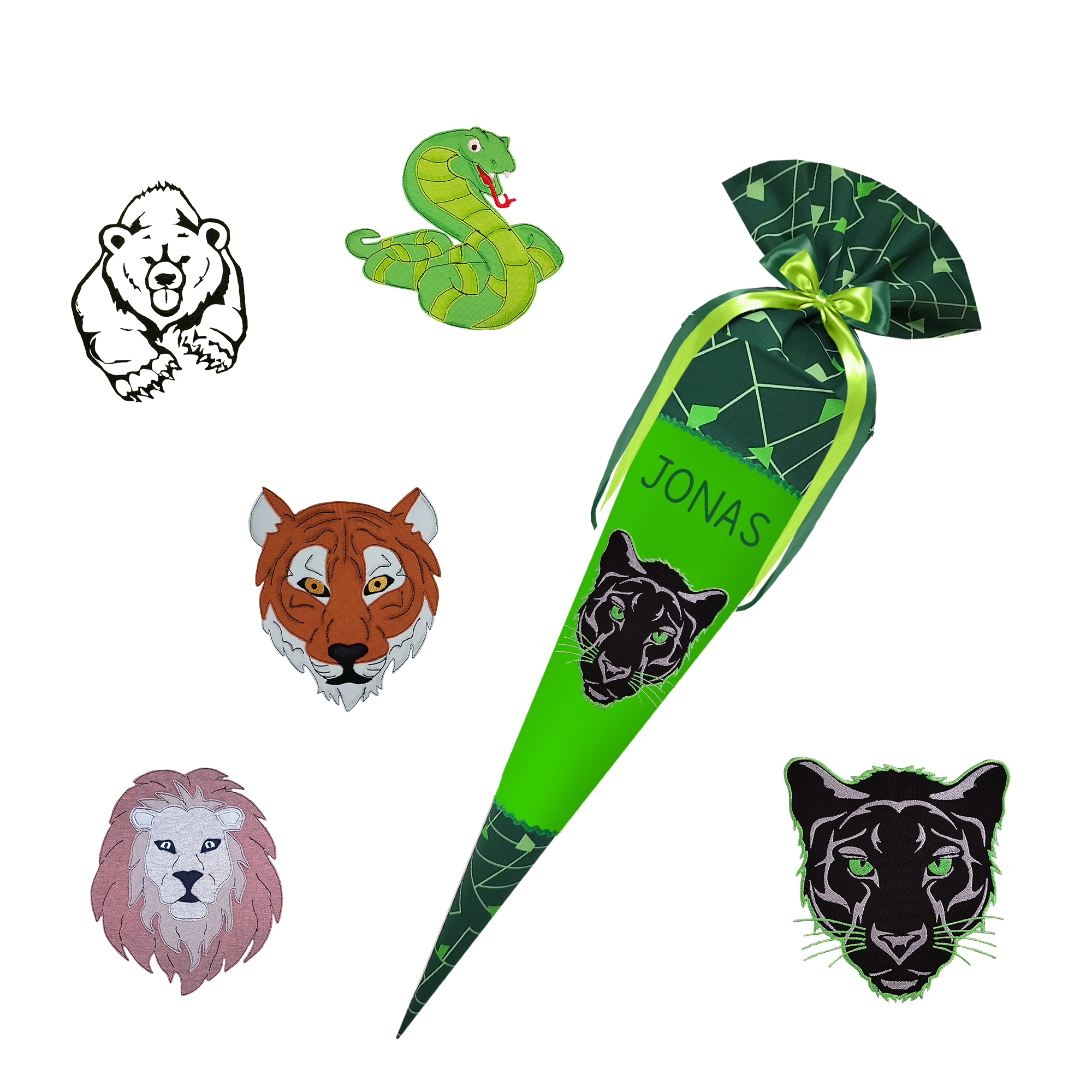 Schultüte passend zum Step by Step - Dino Night Tyro - Ninja – Bild 13