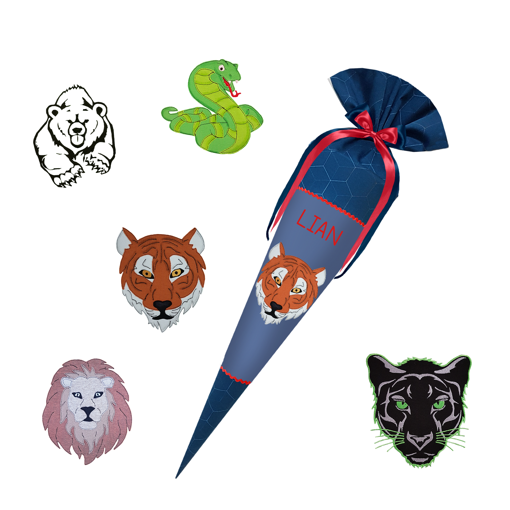 Schultüte passend zum Step by Step - Eldrador, Lava Dragon - Ninja – Bild 11