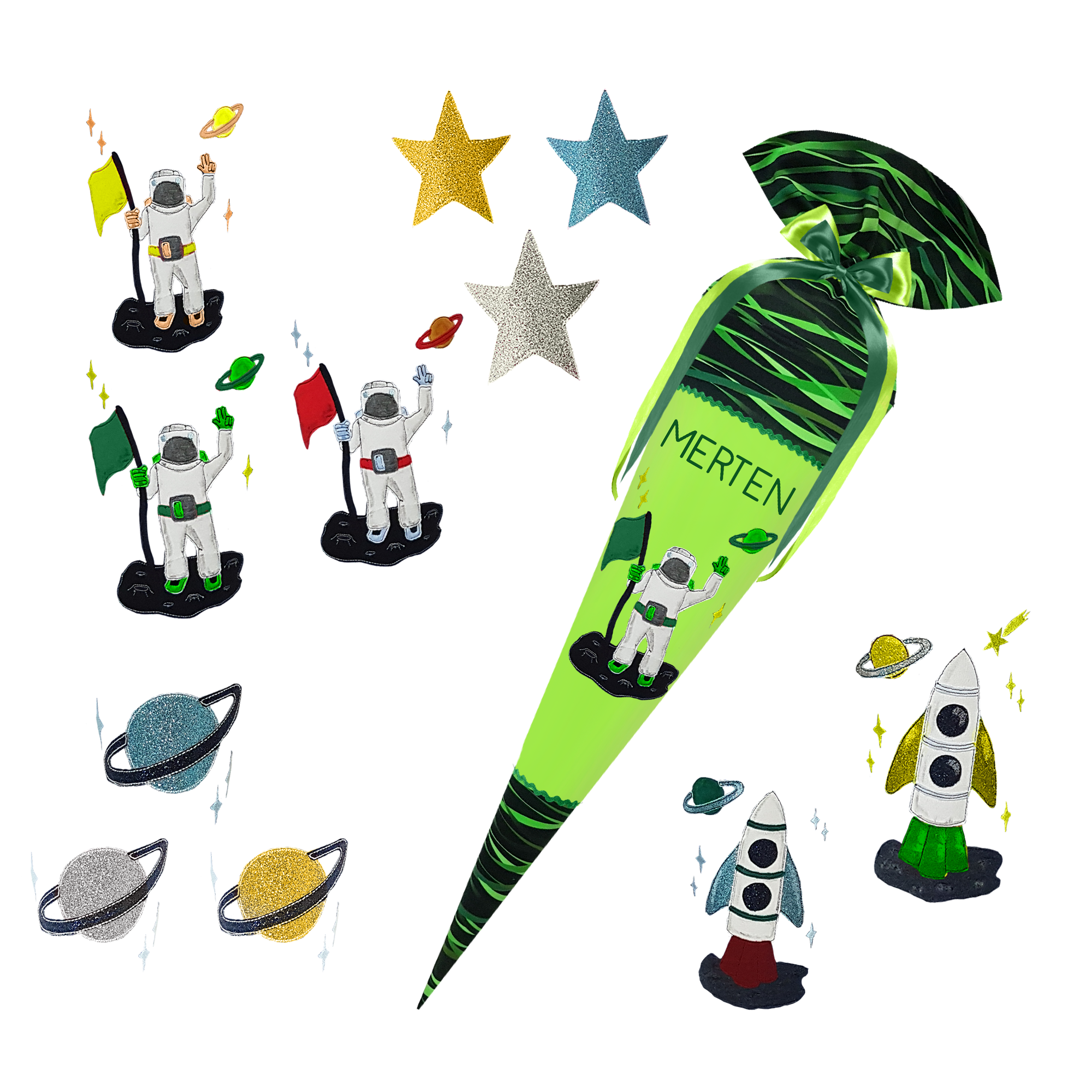 Schultüte passend zum Step by Step - Wild Cat Chiko - Drache - Feuerspuckend – Bild 10