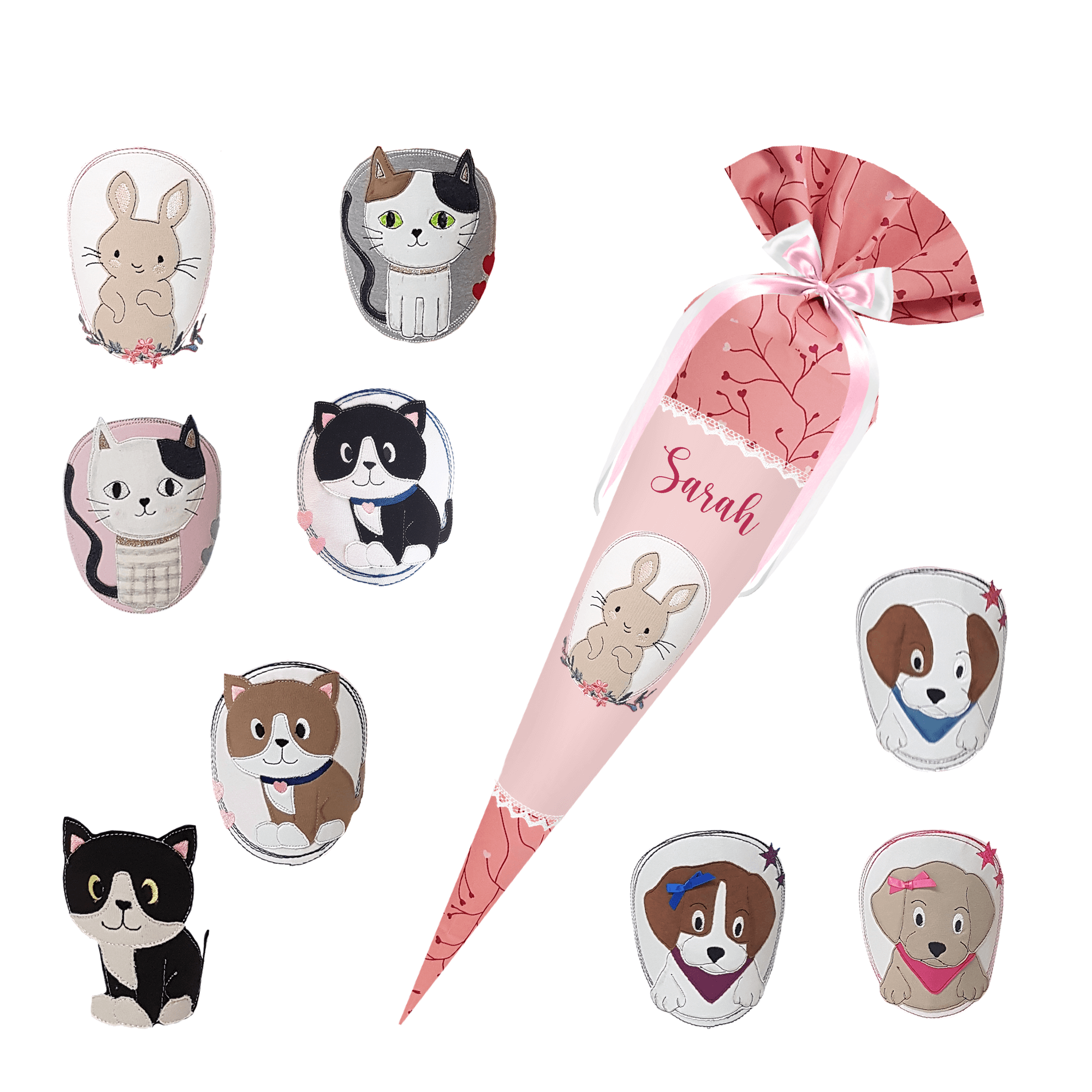 Schultüte passend zum Step by Step - Butterfly Lina - Unterwasser - Seepferdchen-Robben-Delfin-Schiff-Muschel – Bild 10