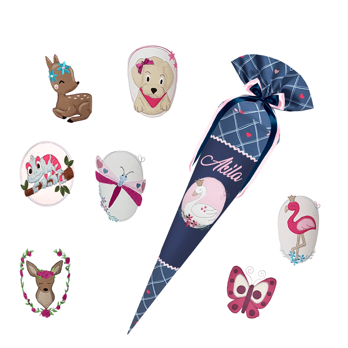 Schultüte passend zum StepbyStep- Horse Lima – Weltall - Rakete - Astronaut - Sterne - Planet – Bild 9