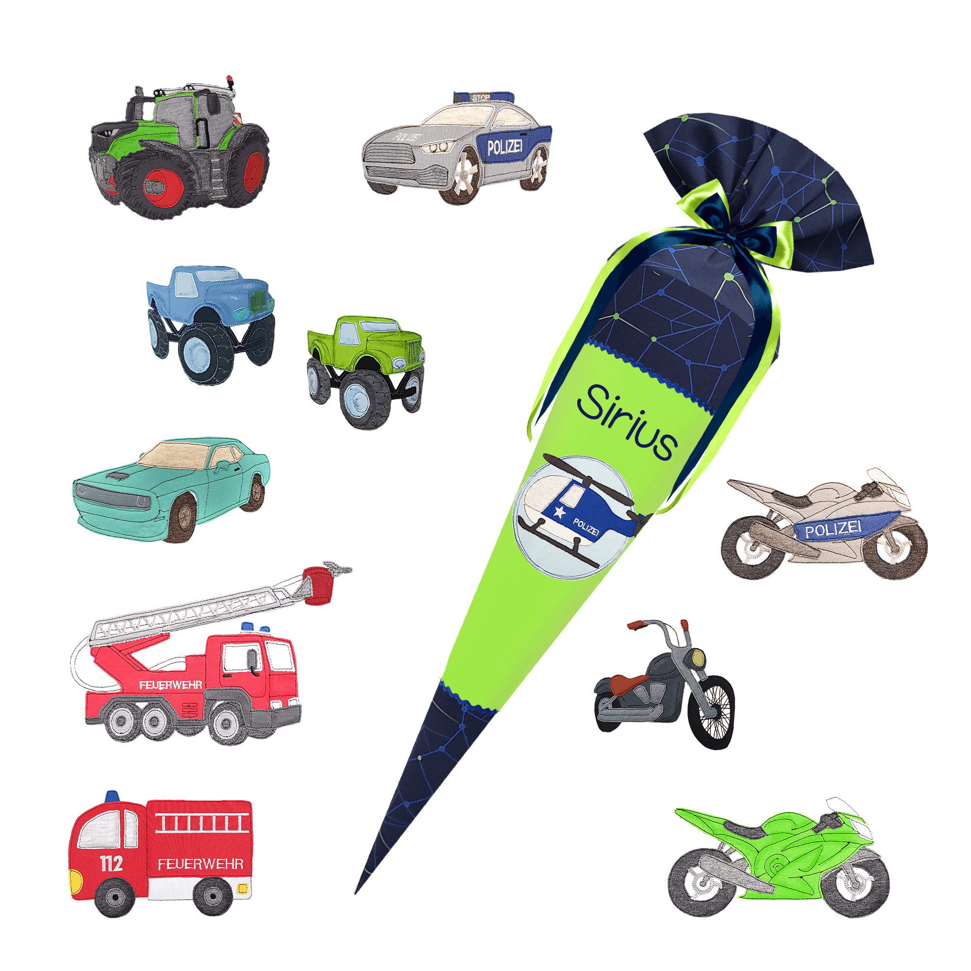 Schultüte passend zum StepbyStep- Starship Sirius – Haustiere - Hund - Katze - Hase – Bild 8