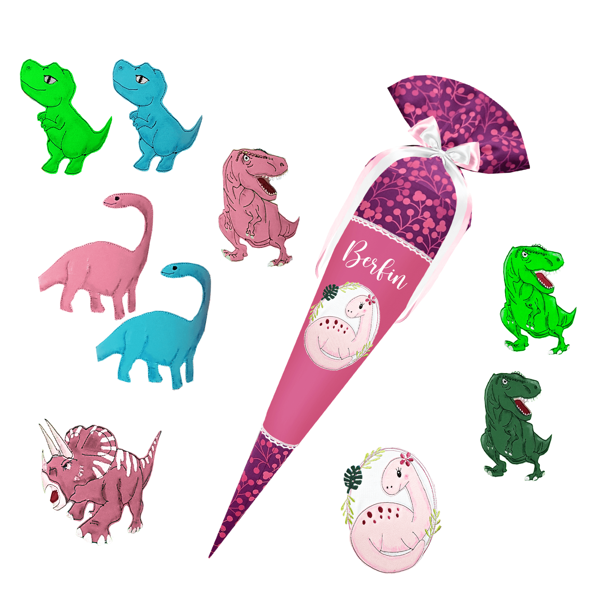 Schultüte passend zum Step by Step - Butterfly Night Ina – Pferd 3D Mähne,Wollmähne_Pegasus – Bild 8