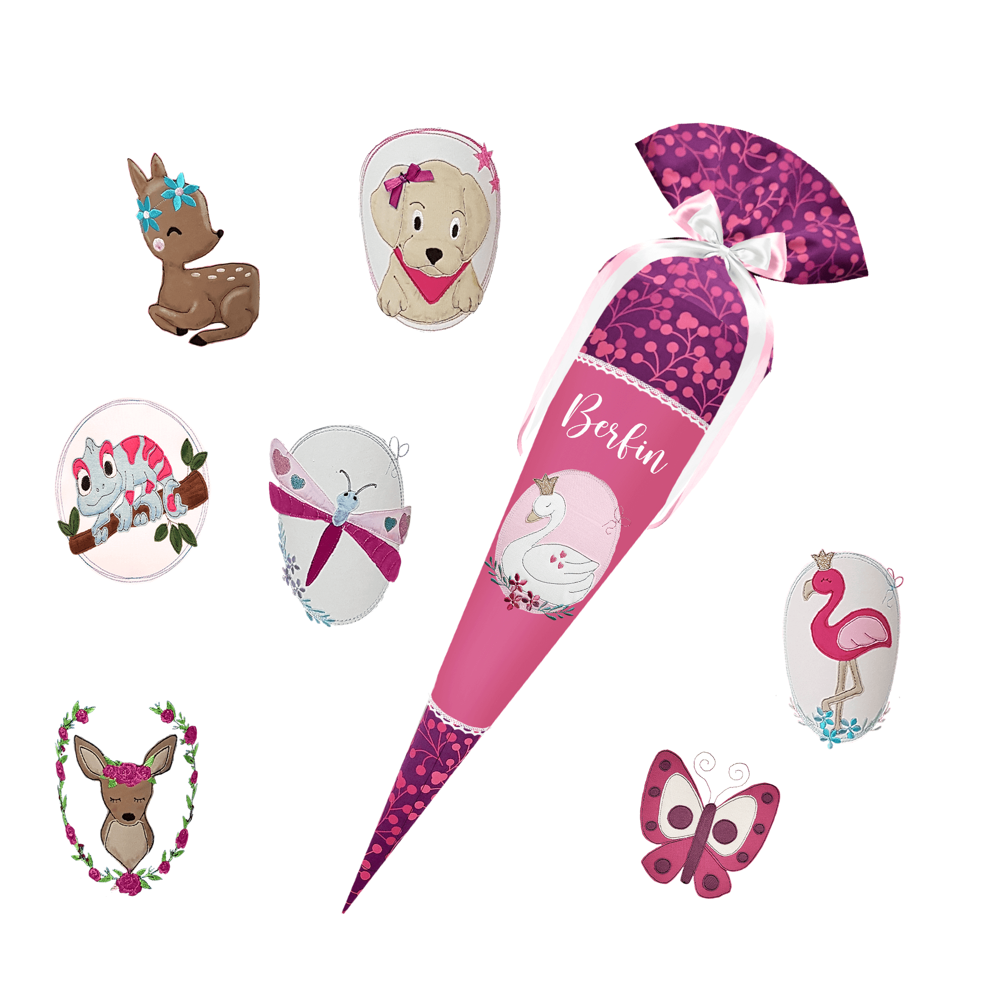 Schultüte passend zum Step by Step - Butterfly Night Ina – Pferd 3D Mähne,Wollmähne_Pegasus – Bild 15