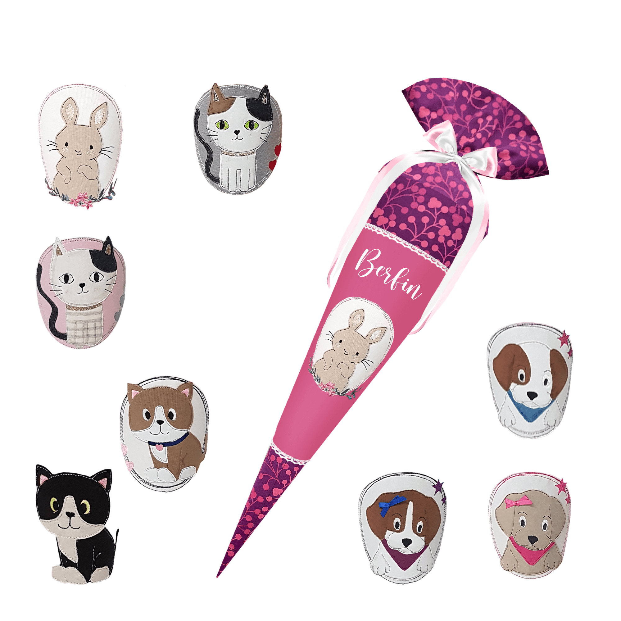 Schultüte passend zum Step by Step - Butterfly Night Ina – Pferd 3D Mähne,Wollmähne_Pegasus – Bild 14