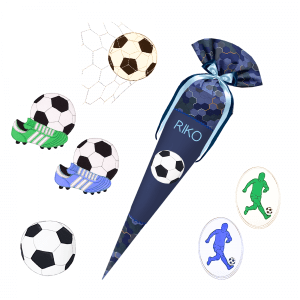 Schultüte passend zum Step by Step - Lava Dragon - Fußball, Fussball, Fussballer, Netz, Jungs