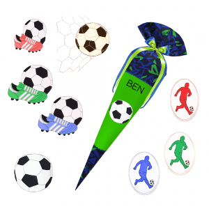 Schultüte passend zum Step by Step - Soccer Ben - Fußball, Fussball, Fussballer, Netz, Jung