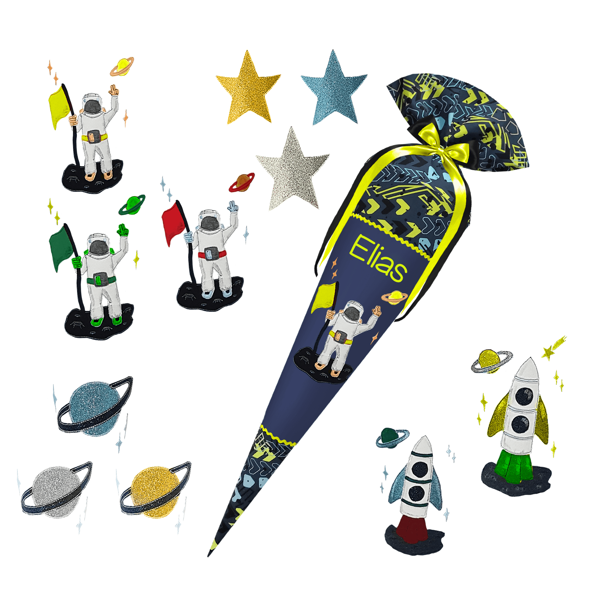 Schultüte passend zum School Mood - Elias - Ninja – Bild 8