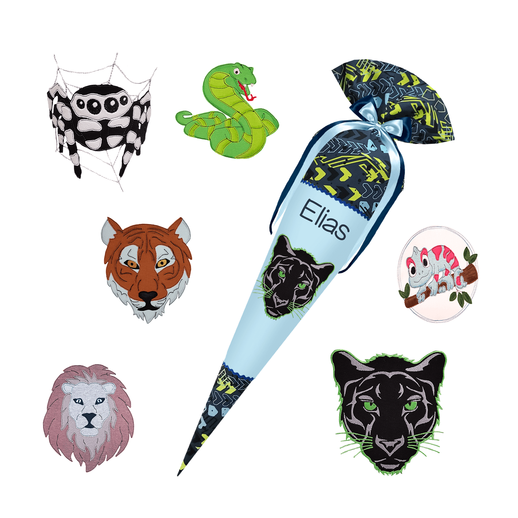 Schultüte passend zum School Mood - Elias - Ninja – Bild 7