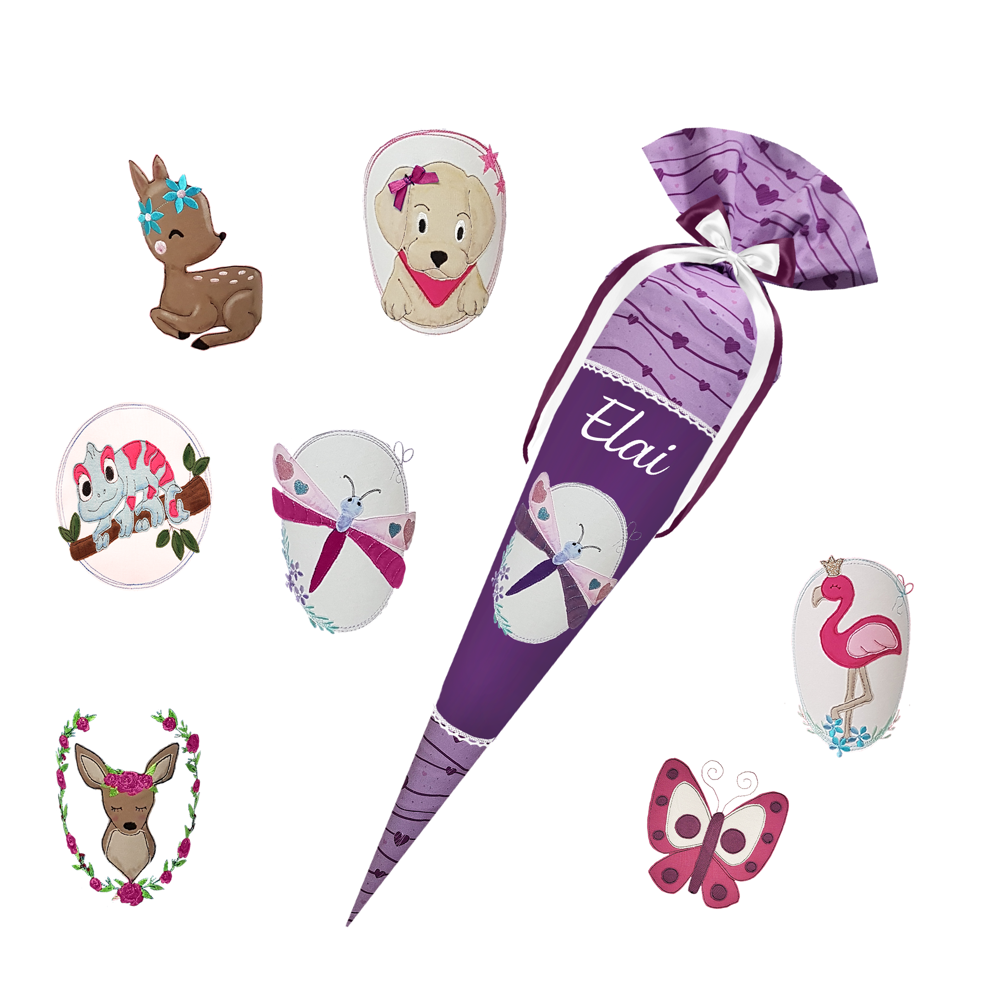 Schultüte passend zum StepbyStep- Holsteiner Stute – Einhorn 3D Mähne,Wollmähne_Pegasus – Bild 4