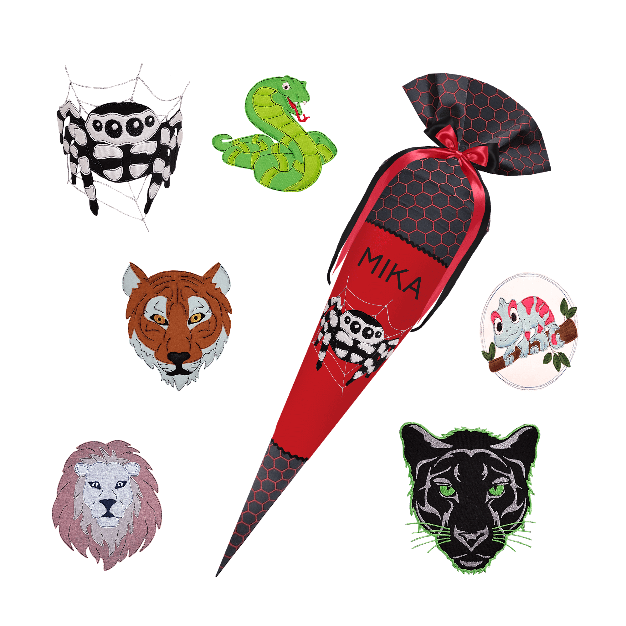 Schultüte passend zum School Mood - Mika - Fußball, Fussball, Fussballer, Netz, Jungs – Bild 7