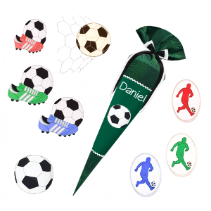 Schultüte passend zum School Mood - Daniel - Fußball, Fussball, Fussballer, Netz, Jungs
