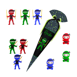 Schultüte passend zum Step by Step Bagger Rocco  - Ninja