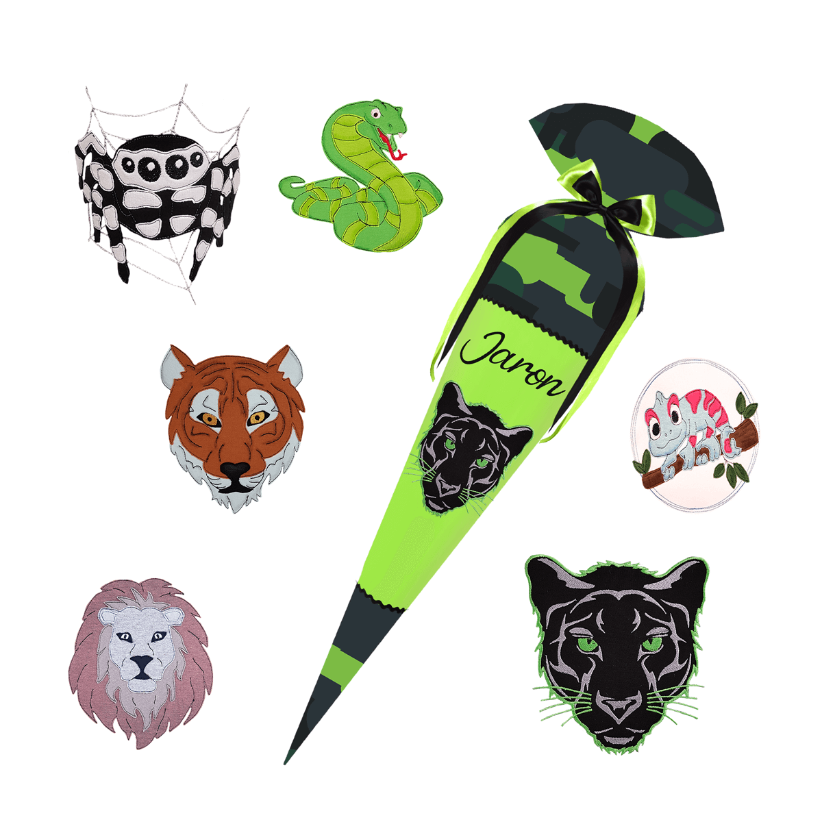 Schultüte passend zum Step by Step Black Cat Chiko  - Ninja – Bild 8