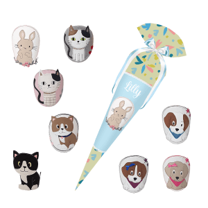 Schultüte passend zum Step by Step - Cat Lilly – Haustiere - Hund - Katze - Hase